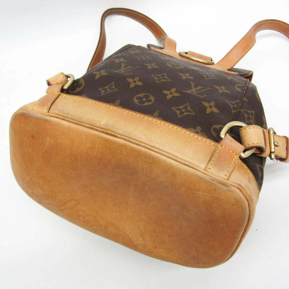 LOUIS VUITTON Authentic Brown Monogram Backpack - Picture 4 of 15